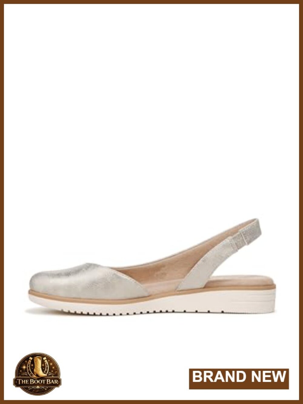 Slingback Ballet Flats D'Orsay Round Toe Pull-On Casual